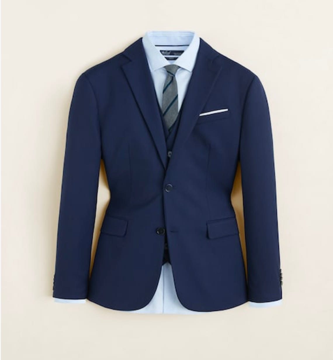 Slim fit suit blazer
