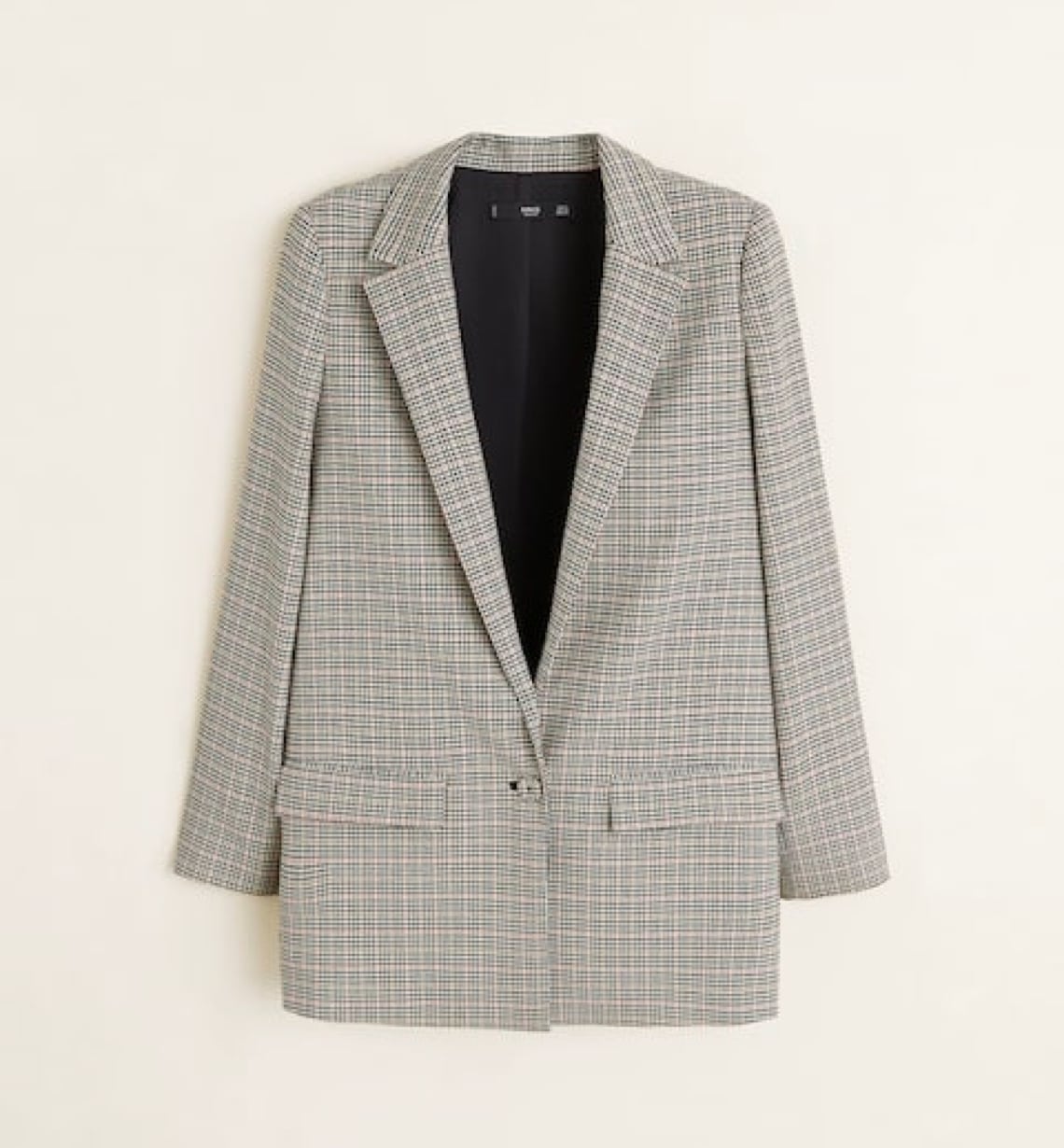 Structured suit blazer