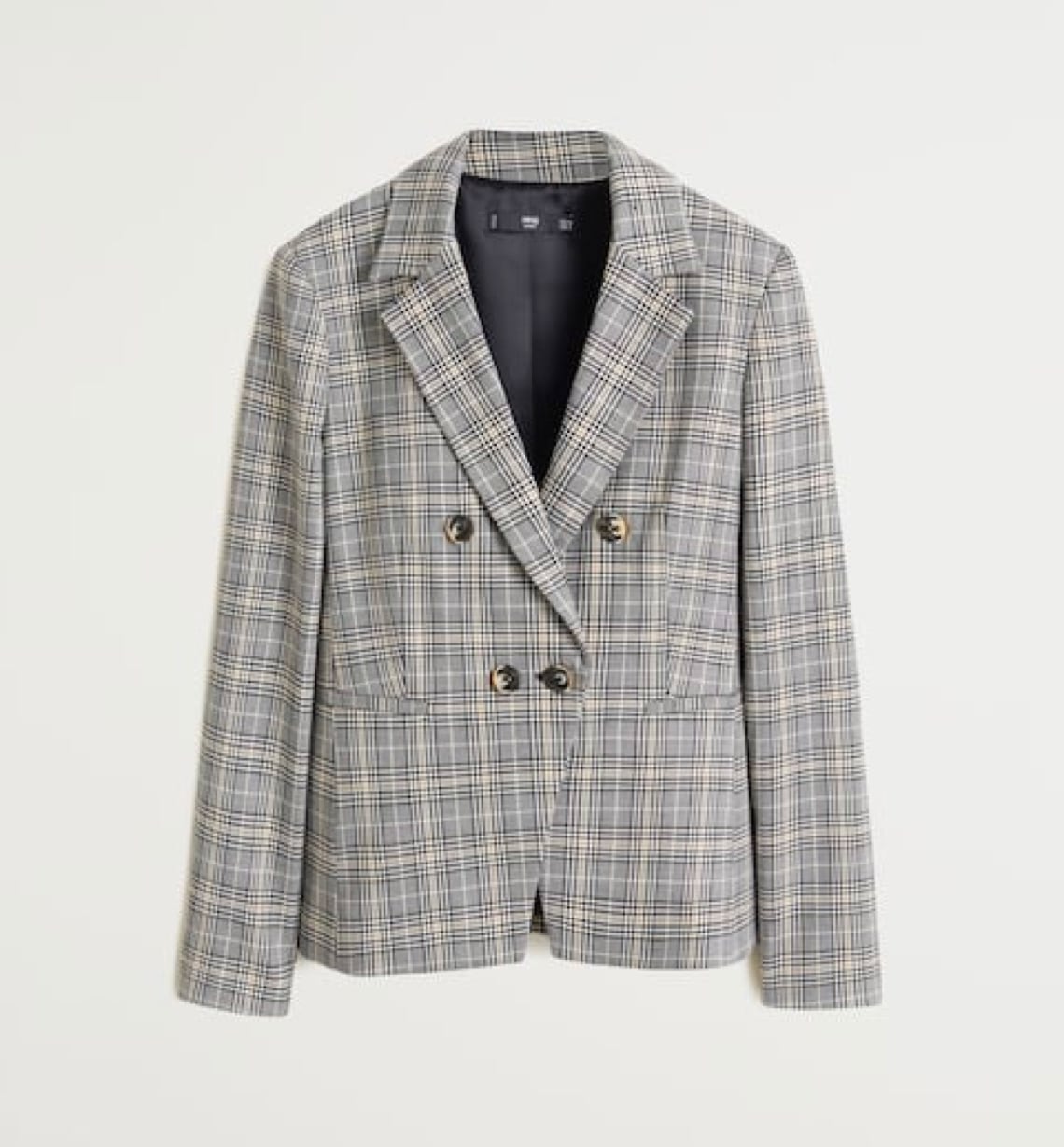 Check suit blazer