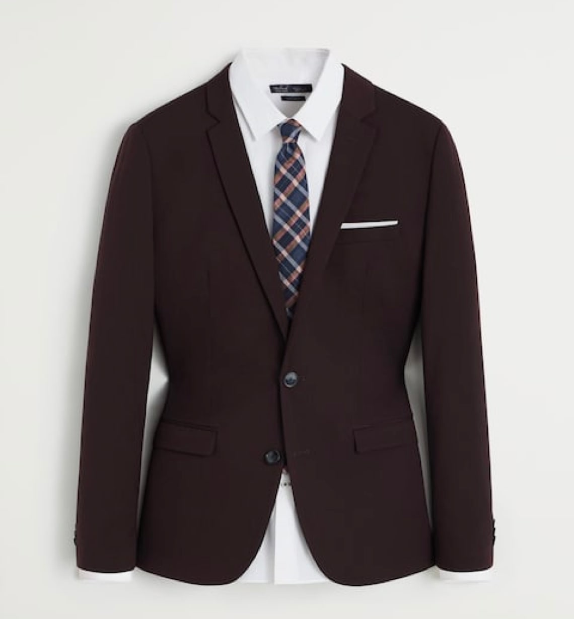 Super slim-fit suit blazer